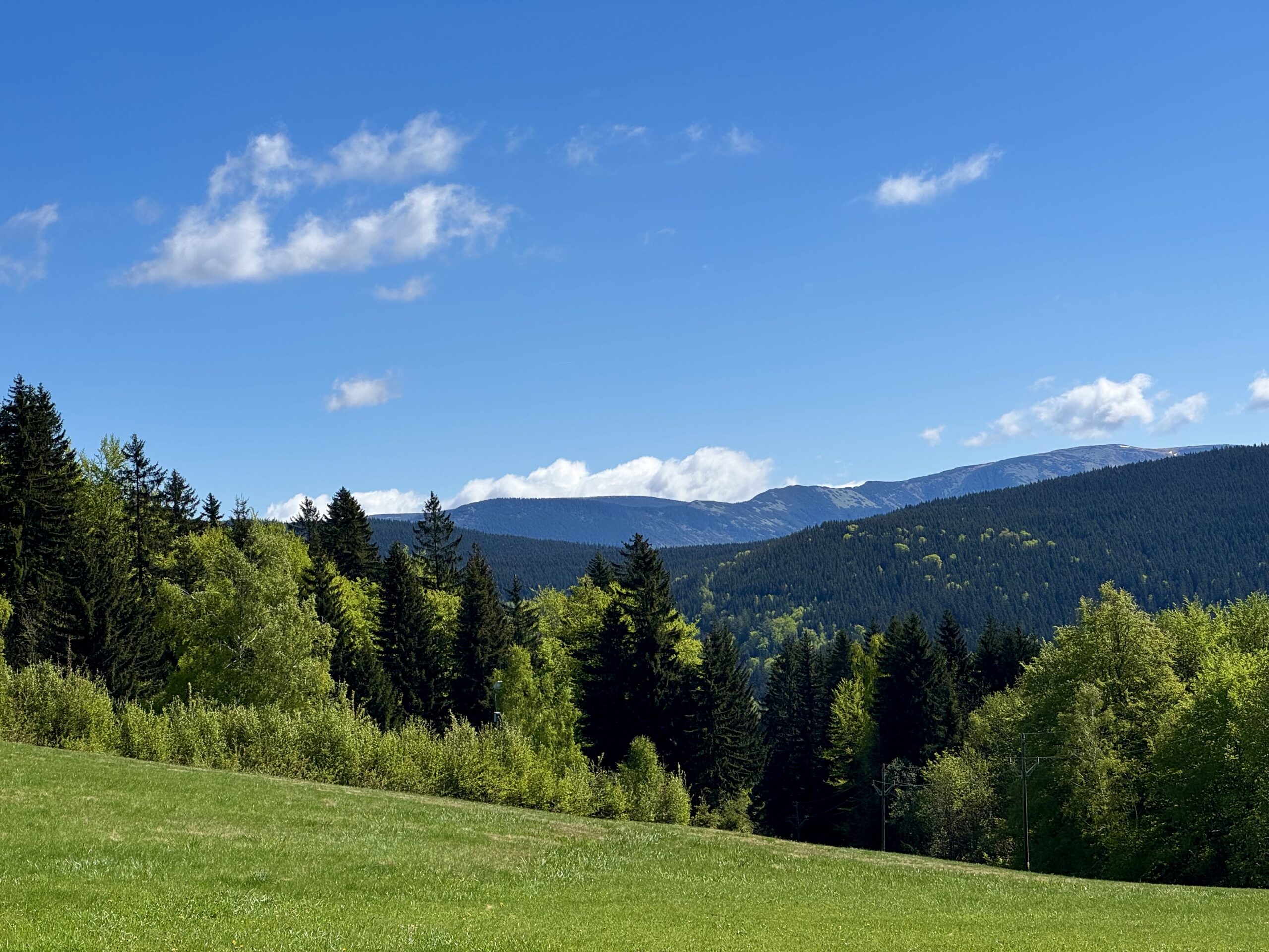 výhledy z Rezku, Krkonoše